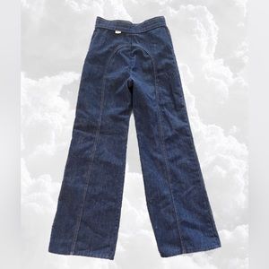 1970s Super Denim Saddle Back Jeans